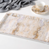 Marble Elegance Tea Set