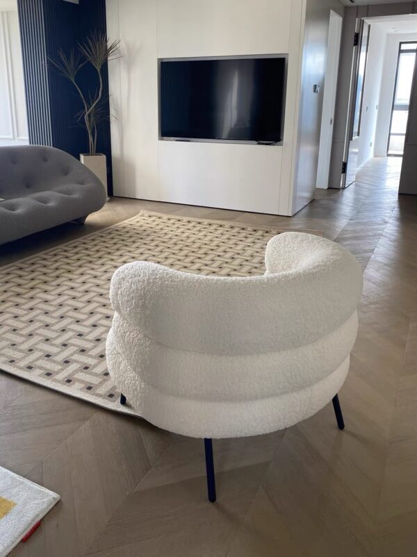 Petite Sherpa Cocoon Chair