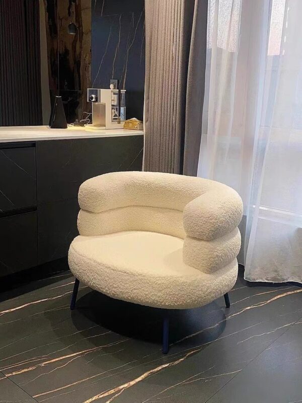 Petite Sherpa Cocoon Chair