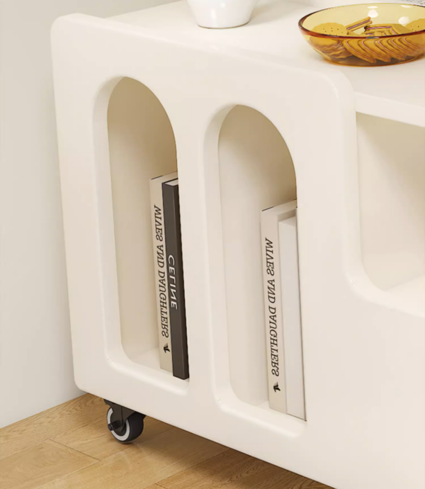 Swift Glide Mobile Coffee Table