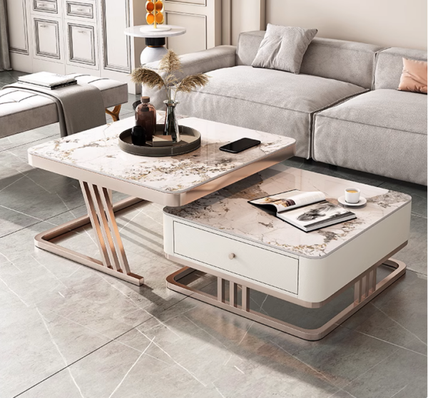 GeoLuxe Nesting Coffee Table Set