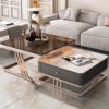 GeoLuxe Nesting Coffee Table Set