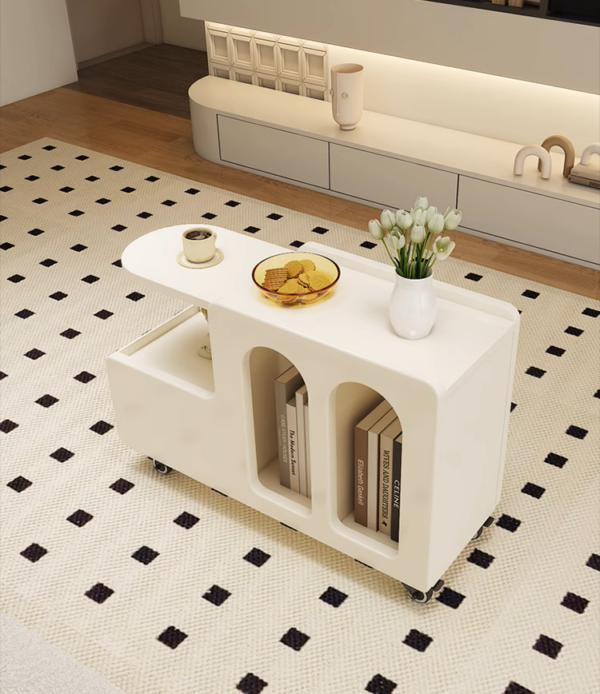 Swift Glide Mobile Coffee Table