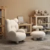 Bear Hug Armchair and Ottoman Set