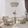 Plush Arc Armchair