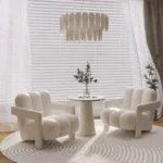 Plush Arc Armchair