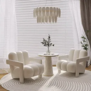 Plush Arc Armchair