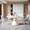 Lunaire Elegance Dining Set