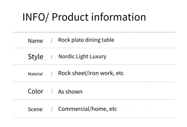 The Metropolitan Majesty Dining Table
