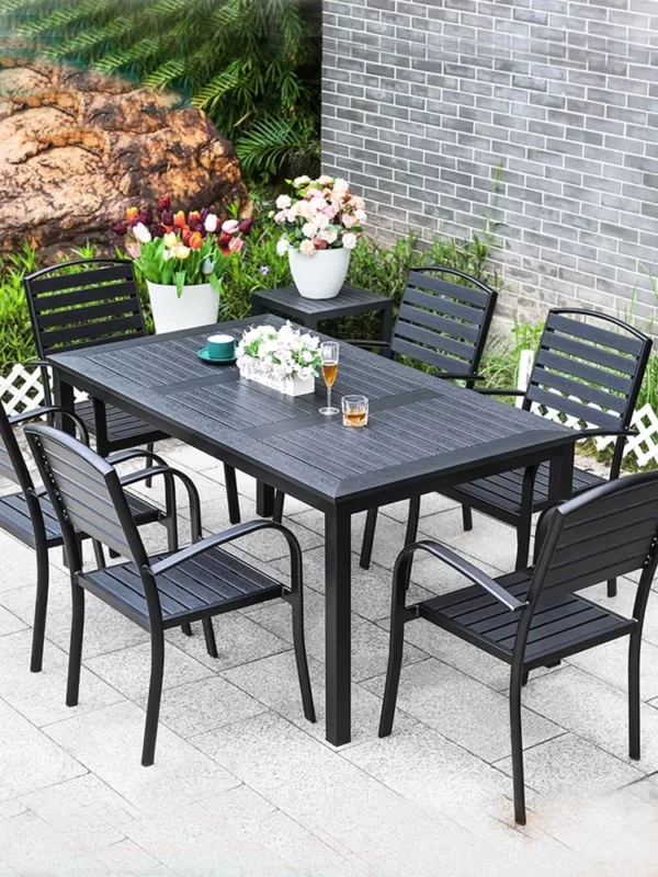 Metro Elegance Patio Dining Set