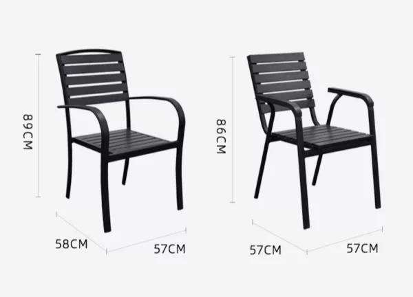 Metro Elegance Patio Dining Set