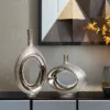 Silver Orbit Vase Collection