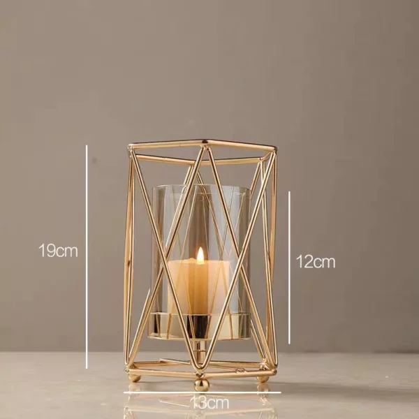 Luxe Spiral Elegance Candlesticks