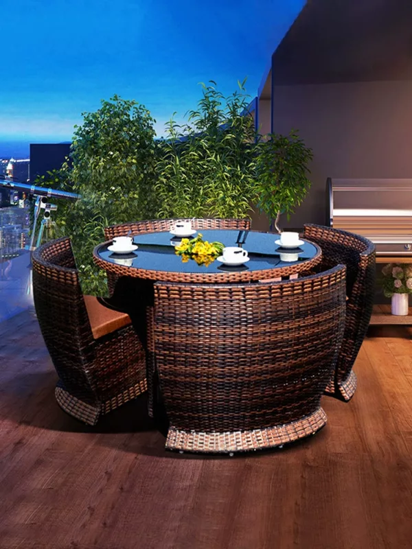 Twilight Rendezvous Rattan Set