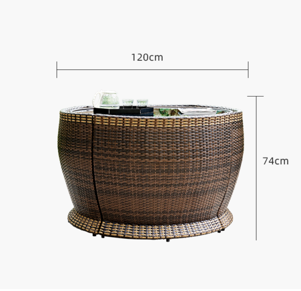 Twilight Rendezvous Rattan Set
