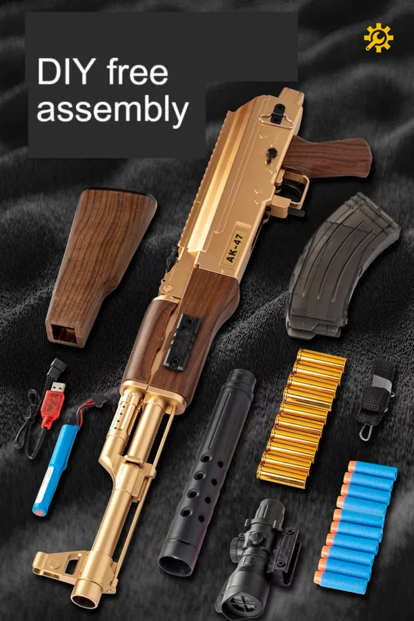 AK-47 Assault Rifle Toy Replica