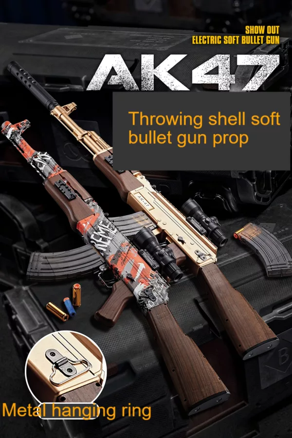 AK-47 Assault Rifle Toy Replica