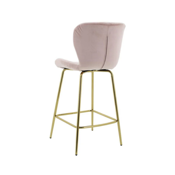 Blush Elegance Bar Chair