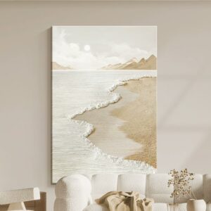 Golden Shoreline Tranquility by the Tides