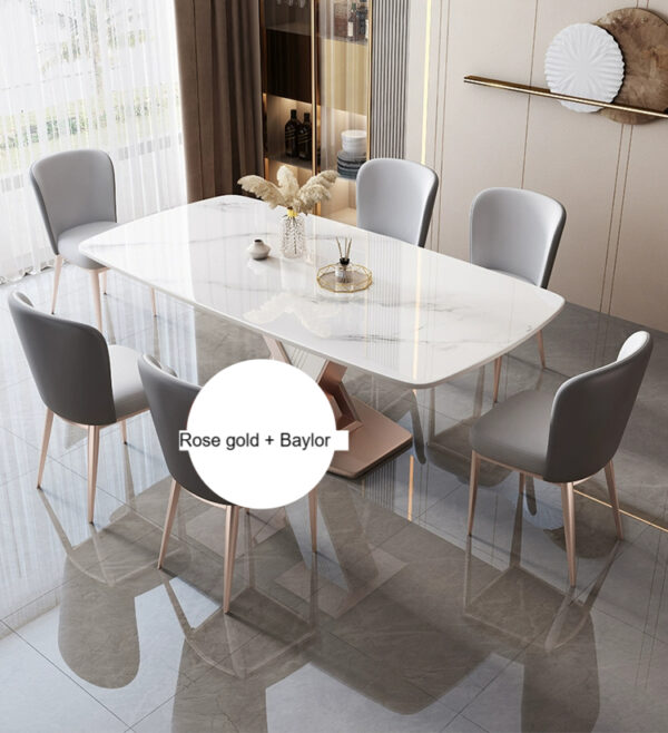 The Marquina Elegance Dining Table