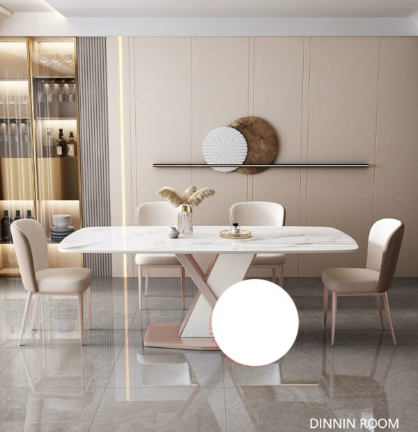 The Marquina Elegance Dining Table