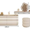 Stunning Luminous Vanity Set with Mirror