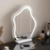 GlowCloud Solid Wood Dressing Table