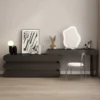 GlowCloud Solid Wood Dressing Table